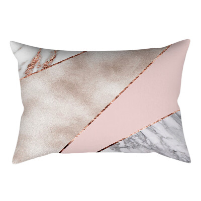 

〖Follure〗Rose Gold Pink Cushion Cover Square Pillowcase Home Decoration30cm 50cm