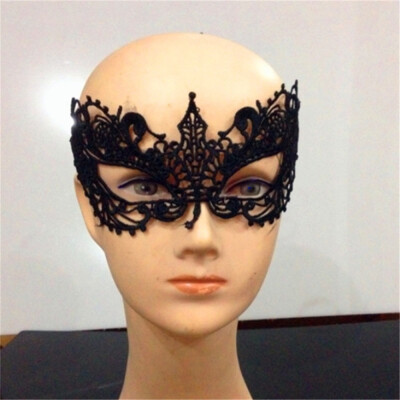 

Siaonvr Masquerade Lace Mask Catwoman Halloween Cutout Prom Party Mask Accessories HOT