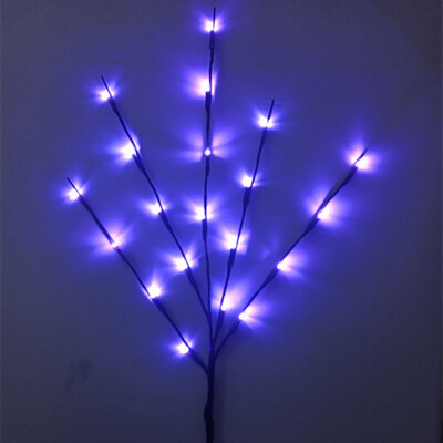 

JPGIF LED Willow Branch Lamp Floral Lights 20 Bulbs Home Christmas Party Garden Decor