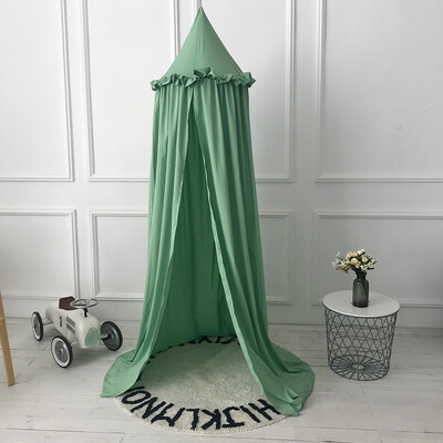 

Toponeto Baby Bed Canopy Bedcover Round Mosquito Net Curtain Bedd