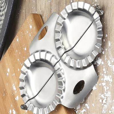

1pc Stainless Steel Dumpling Maker Mold Double Head Ravioli Mould Kitchen Tools