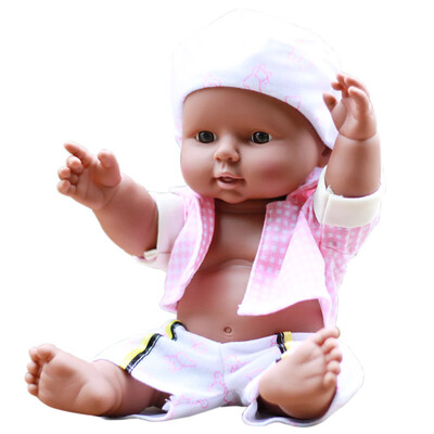

Tailored Realistic Simulation Dolls Cuddle Baby Africa Newborn Cute Baby Boy Gift Kids