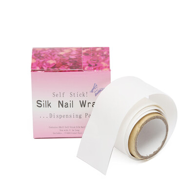 

Adhesive Silk Nail Wraps Protector Fiberglass Reinforce Nail Tools UV Gel Acrylic Nail Wrap