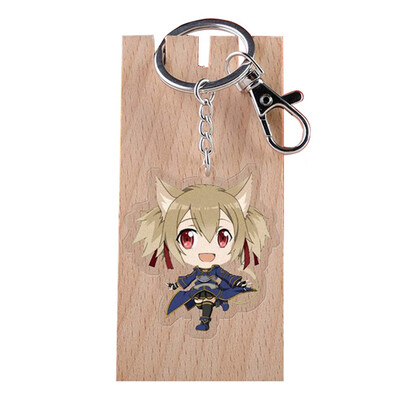

HOT Anime Sword Art Online Kirito Sword with Sheath Keychain Keyring Pendant