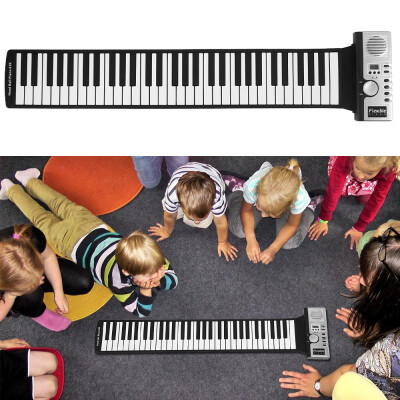 

61 Keys Electronic Music Instrument Hand Roll Piano