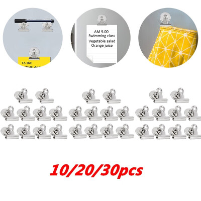 

102030pcs refrigerator magnet clip magnetic non-slip heavy note paper message clip