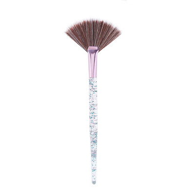 

Crystal Sequin Makeup Brush Fiber Bristles Crystal Handle Makeup Brushes Makeup Tool