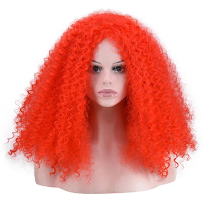 

Gobestart Synthetic Heat Resistant Sexy Wigs Short Curly Fashion Wig for Man & Woman