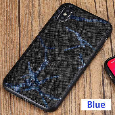 

Leather phone case iPhone5 6 7 8s plus protective shell double ten pattern all-inclusive all-inclusive for x xs max xr phone case