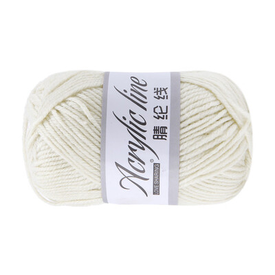 

Toponeto 50g Chunky Wool Roving Scarf Knit Wool Yarn Thickness Warm Hat Household A