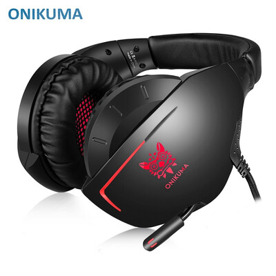 

ONIKUMA K7 Over-ear Dynamic Stereo Gaming Headset with Adjustable Headband for PS4 Xbox One PC