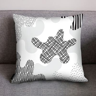 

〖Follure〗Print Pillow Case Polyester Sofa Car Cushion Cover Home Decor