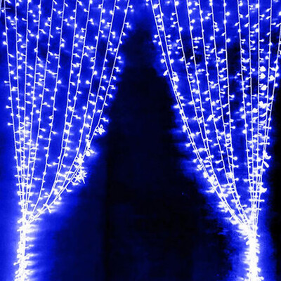 

〖Follure〗Battery box remote control Curtain Lights 3m 300 LED 8 Modes Party Decoration