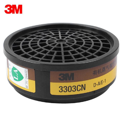 

3M 3303 Anti Dust Filter Organic Vapor Acid Gas Cartridge Filter for Gas Mask Respiratory Protection