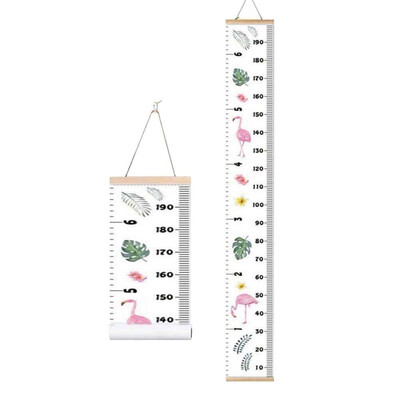 

Wooden Wall Hanging Baby Child Kids Growth Chart Height Measure Ruler Wall Sticker for Kids Children Room Home Decoration Props