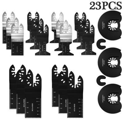 

1023PCS Mix Oscillating Saw Blades High Carbon Steel Saw Cut Blades Multimaster Blade Multi-tool Wood Cutting Tools Kit