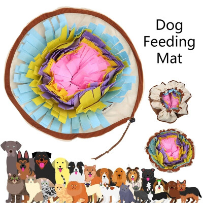 

Dog Feeding Mat Portable Sniffle Mat Washable Dog Feeding Smell Training