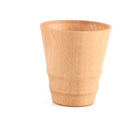 

Gobestart New Japanese Cup Wooden Coffee Cup Thermal Insulation Tea Cup Gift Health