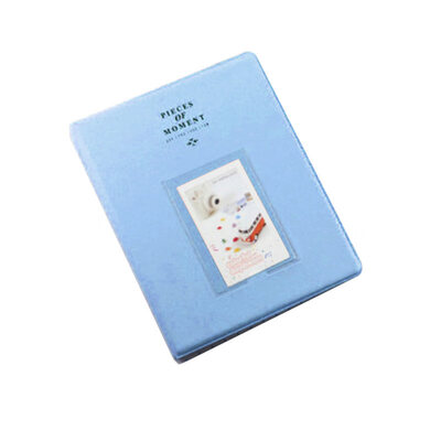 

128 Pockets Mini Insert Type Memorial Photo Album Photograph Collection Book