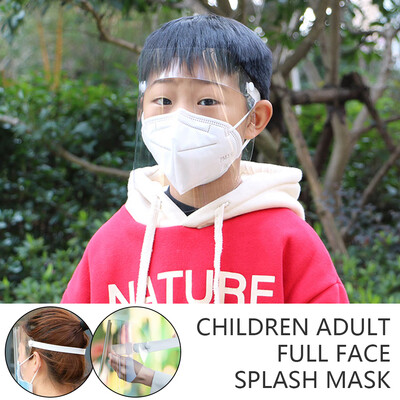 

Transparent Anti Droplet Dust-proof Protect Full Face Covering Mask Visor Shield