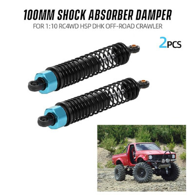 

2pcs Shock Absorber Damper 100mm RC Car Parts for 110 RC4WD HSP DHK RC Car Off-road Crawler