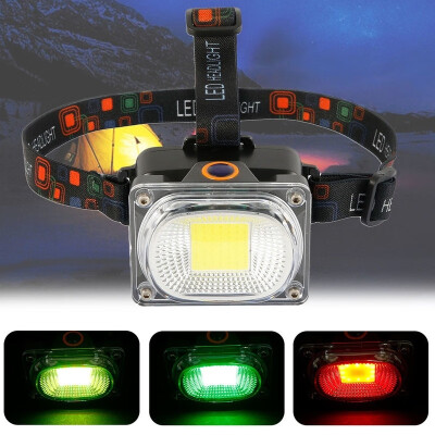 

Mini COB LED Headlamp USB Charging Outdoor Camping Fishing Headlights Work Maintenance Searchlight Lantern Flashlight