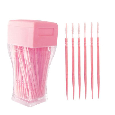 

Interdental Brush Toothpicks Pink 200 Pcs