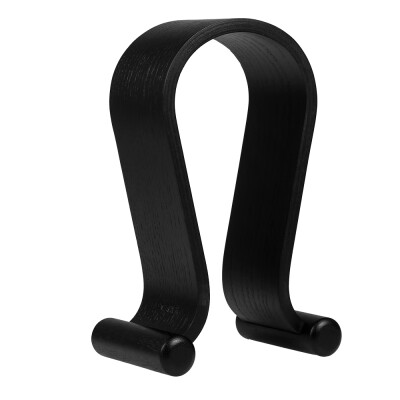 

SAMDI Wooden Headphone Stand Gaming Headset Earphone Displaying Holder Hanger White