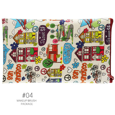 

Cosmetic Makeup Brush Bag Portable Artist Brushes Case Holder Organizer Pouch Pocket Beauty Make Up Tool With Zipper New