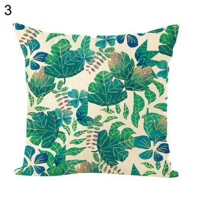 

Monstera Leaves Square Throw Pillow Case Cushion Cover Home Sofa Bed Car Decor