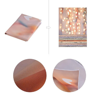 

Andoer 15 21m5 7ft Photography Background Romantic Love Golden Heart Backdrop Photo Studio Props