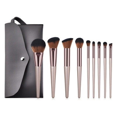 

91011 pcsset Makeup Brushes with Bag Wooden Handle for Eyeshadow Blush Brushes Cosmetic Tools Kits