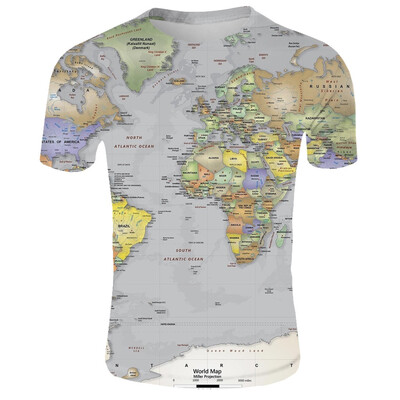 

Toponeto Mens Summer New Style 3D Printed Short Sleeves Fashion Comfort Blouse Top