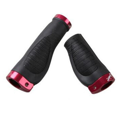 

MTB Bike Bicycle Rubber Handlebar Grips Ergonomic Lock On Handle Bar Grip 1 Pair