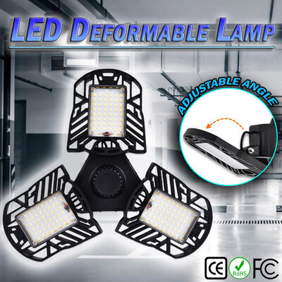 

〖Follure〗LED Deformable Garage Light Sensor Motion Activated Ceiling Lamp 6000LM