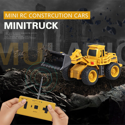 

Siaonvr RC Wireless Excavator Truck Toy Remote Control Electric Engineering Vehicles