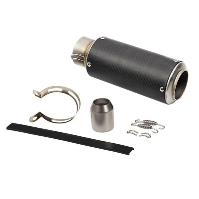 

605mm Universal Motorcycle Exhaust Escape Motorcycle Scooter Dirt Bike Muffler Pipe Stainless Steel