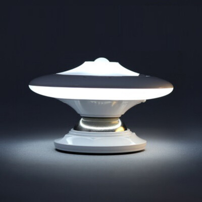 

Home Sensor LED UFO Night Light 360 Degree Rotating Shape Step Wall Light Lamp For Hallway Closet Bedroom Nightlights