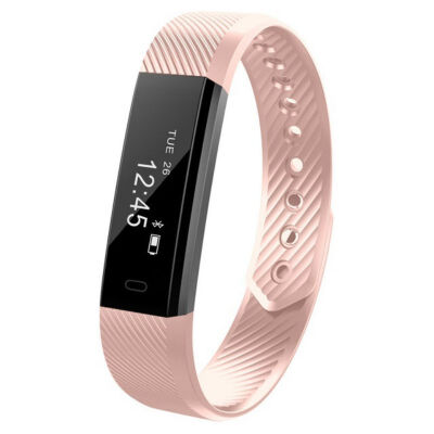 

ID115 Smart Bracelet Watch Fitness Tracker Step Counter Activity Monitor Band Alarm Clock Vibration Wristband IOS Android Phone