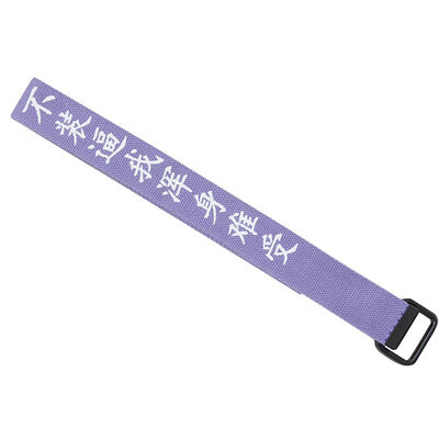 

Unisex Men Women Belt Fashion Casual Crestive Funny Words Pattern Canvas Durable Wear-resistant Belt Y