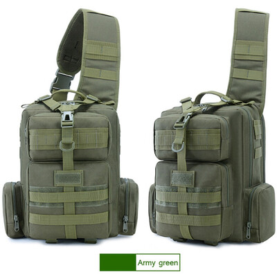 

Tailored Unisex Outdoor Military Multi-Function Hiking Shoulder Bag Chest Bag Waist Packs