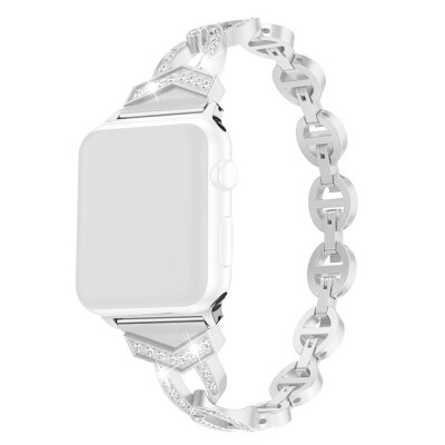 

〖Follure〗Replacement Crystal Metal Watch Band Wrist Strap For Apple Watch Series 4244mm