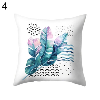 

Multi-Color Coconut Tree Square Throw Pillow Case Cushion Cover Bedding Articles