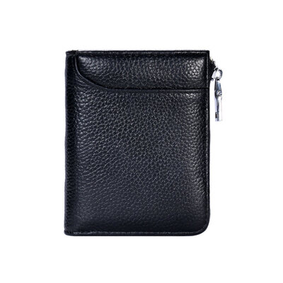 

Vintage Men Faux Leather Anti Theft Short Purse Wallet Card Cash Coin Holder