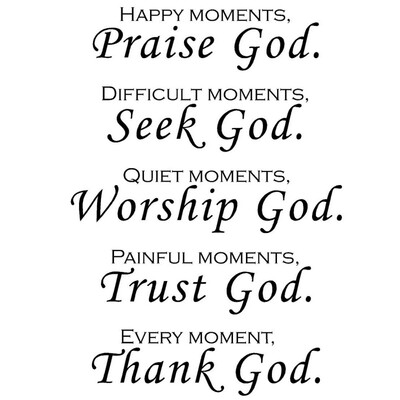

Praise Trust Thank God Wall Decals God Quote Wall Sticker Vinyl Decal DIY Art Sticker Home Wall Decoration