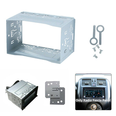 

Car 2DIN Radio Iron Frame Dash Panel DVD Player Stereo Mount Trim Accessories