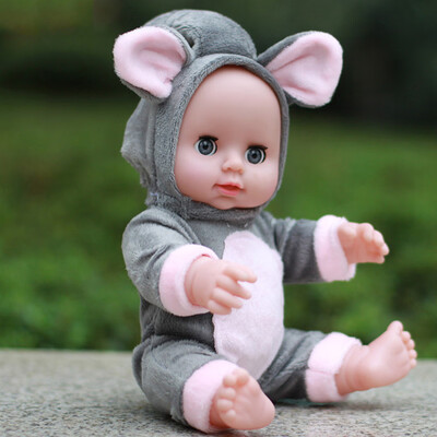 

Siaonvr 30CM Emulated Blink Doll Soft Children Reborn Baby Doll Toys Boy Girl Gift