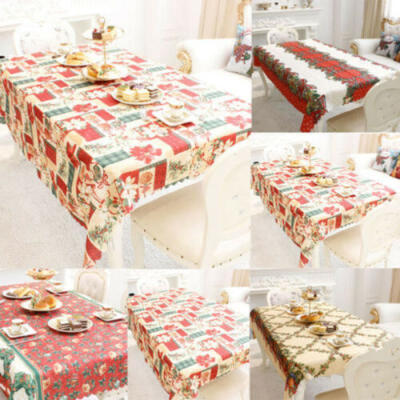 

Party Tablecloth Table Cover Table Holiday Dinner Party Decor Gift US