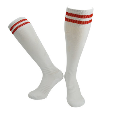 

Football Soccer Long Socks Knee High Stripe Sock Baseball Socks Compression Thickening Towel Bottom Sports Socks Training Socks