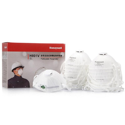 

Honeywell Dust Mask 20pcsLot KN95 Anti-dust Masks Valved Anti PM25 Industrial Construction Dust Pollen Haze Mask H801V